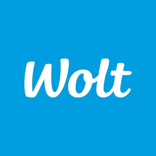 Wolt logo - dostawa sushi w Warszawie