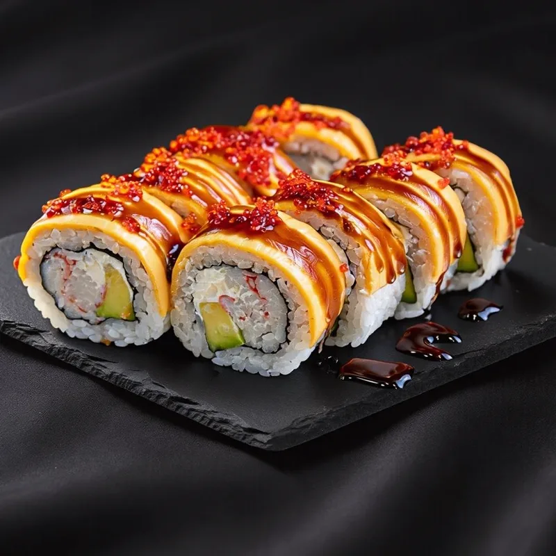 Cheese roll z surimi sushi Zlota Sakura Warszawa