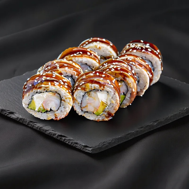 Czarny Smok sushi Zlota Sakura Warszawa