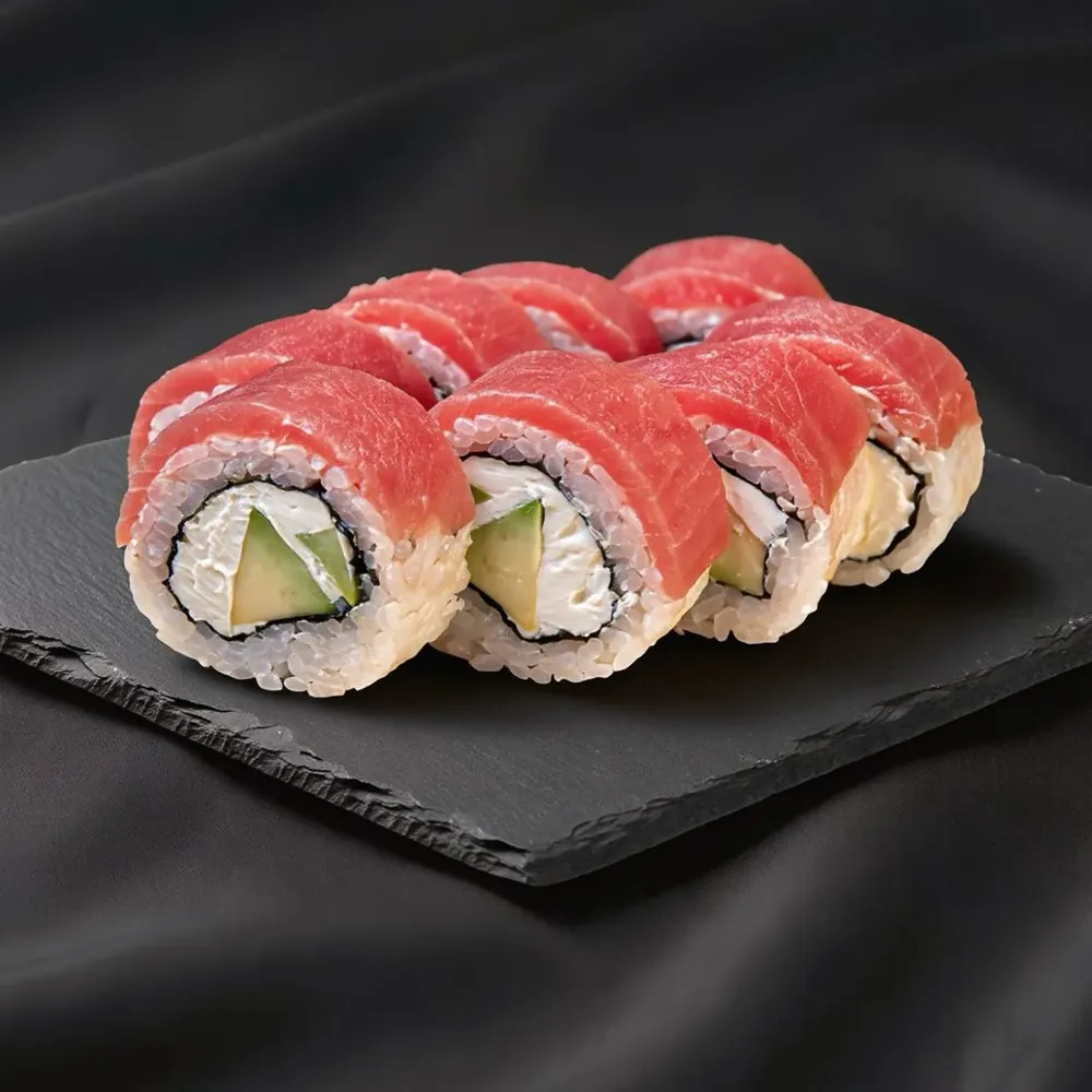 Philadelphia z tuńczykiem sushi Zlota Sakura Warszawa