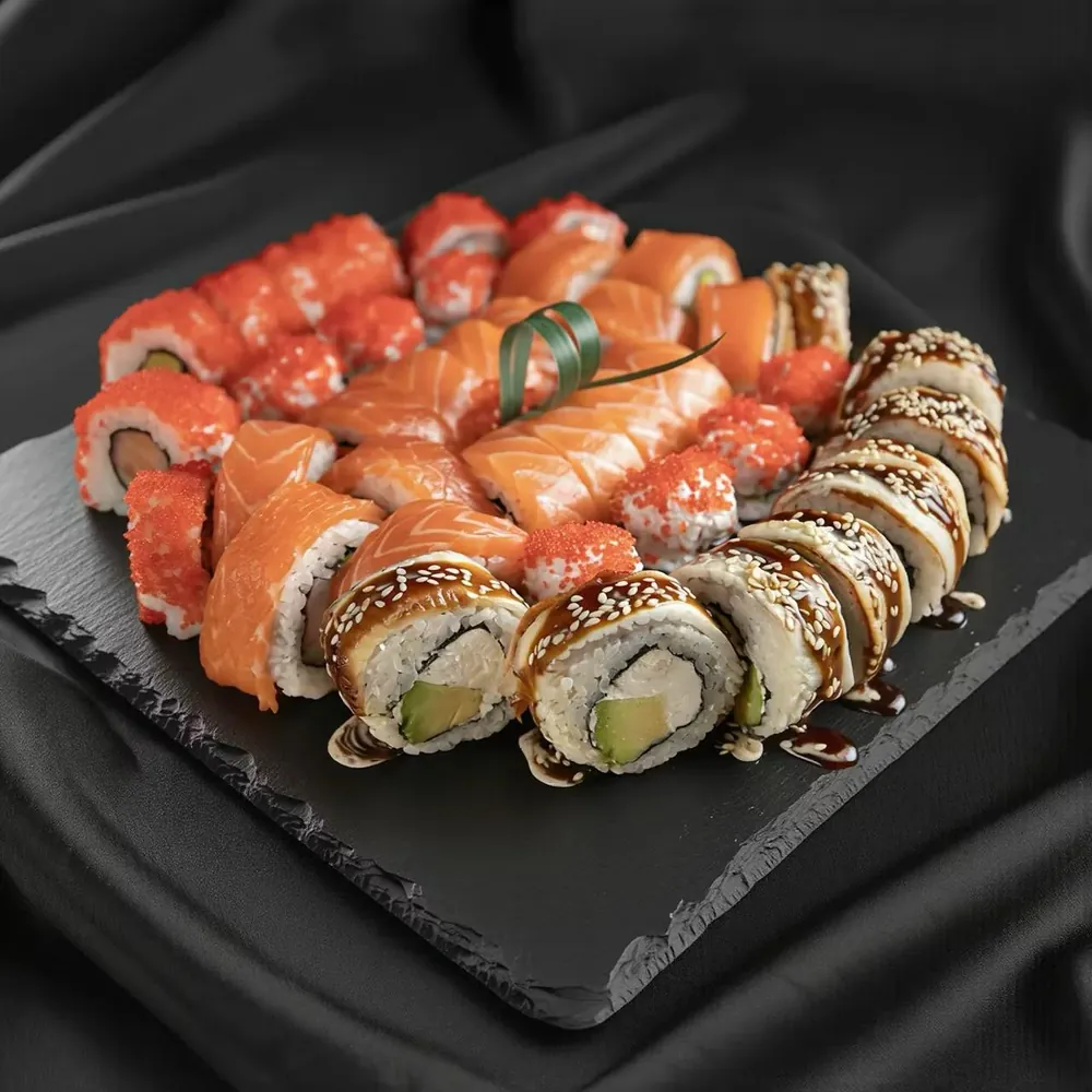 Walentynkowy sushi Zlota Sakura Warszawa